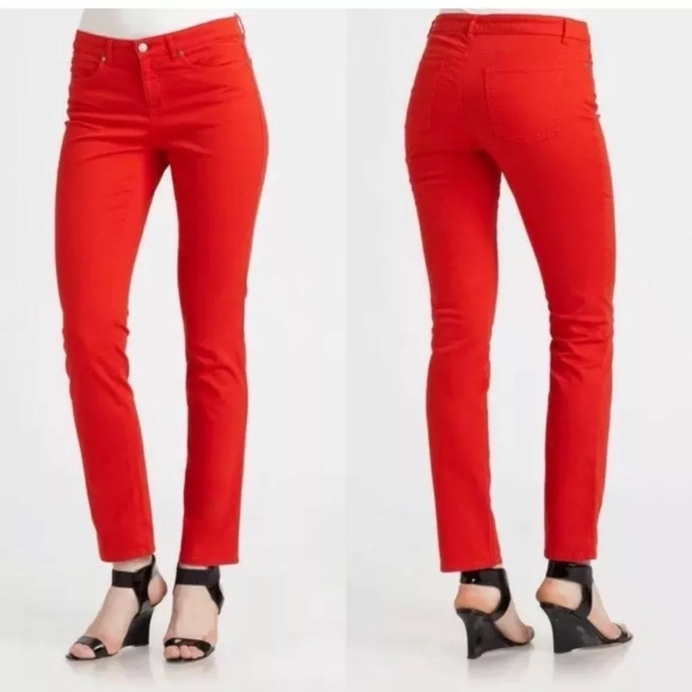 Eileen Fisher • Red Jeans